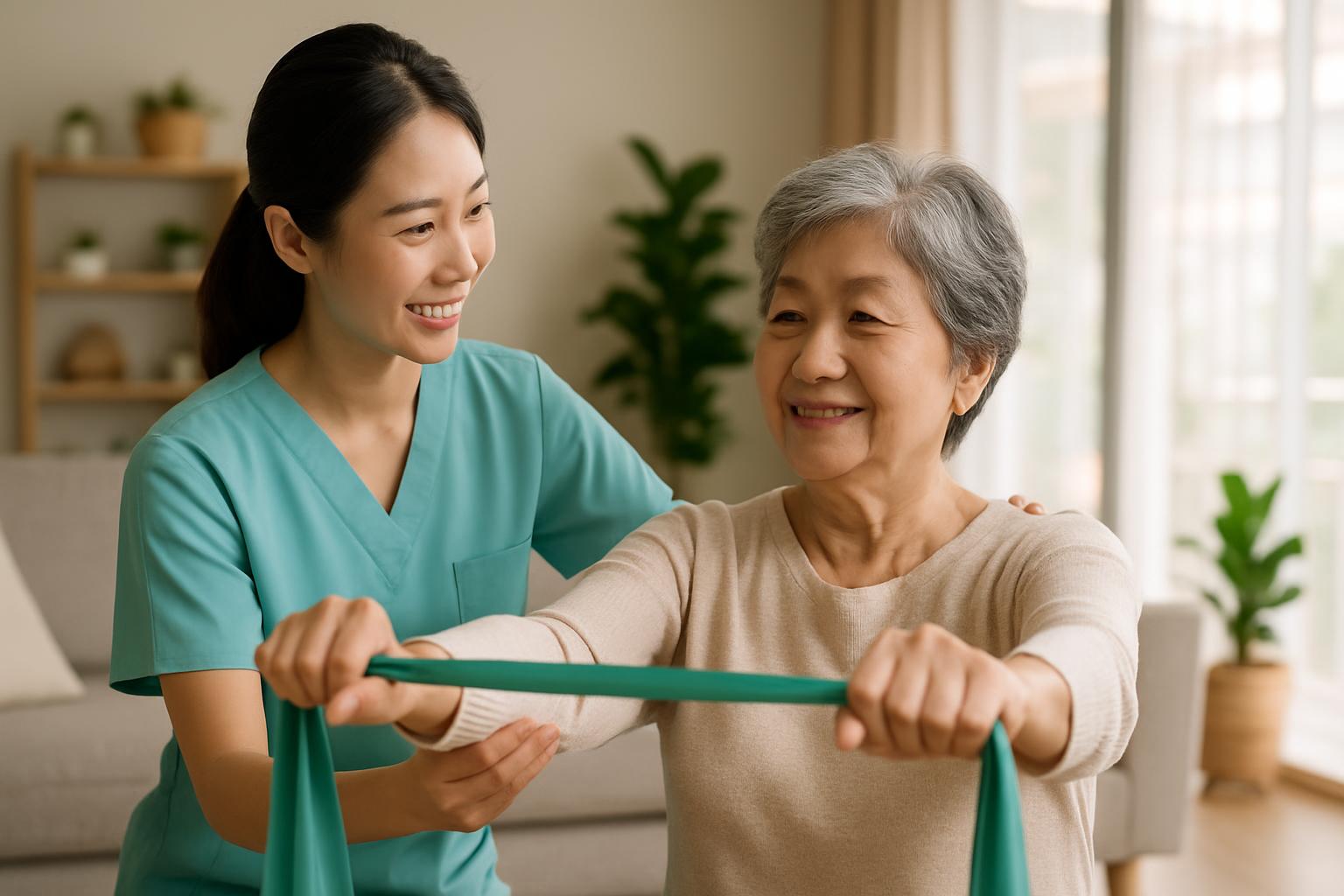 居家復健運動陪伴訓練